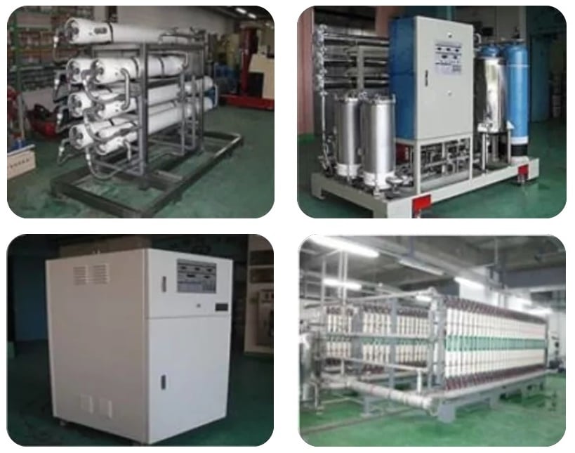 Water purification plant advantage